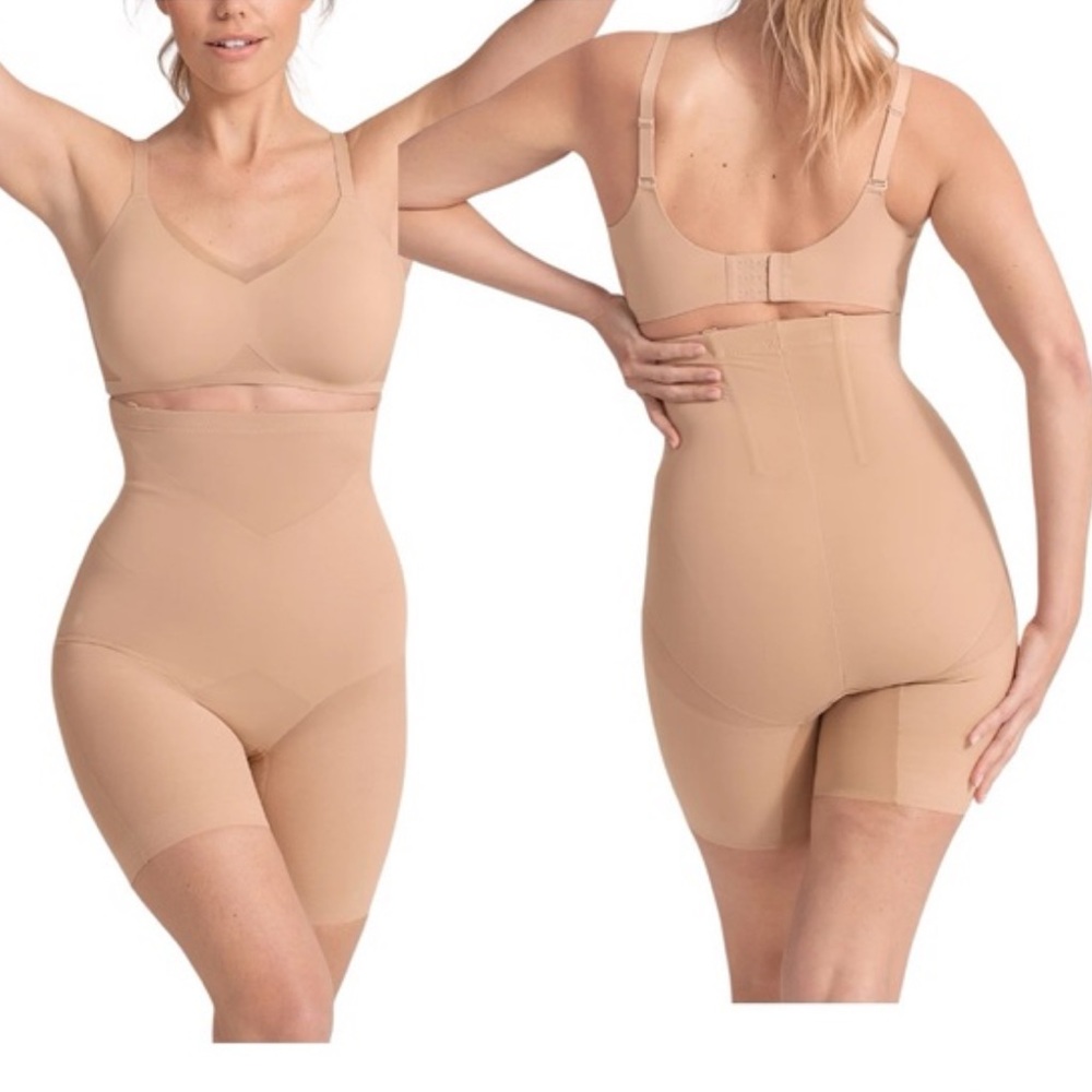 Honeylove High-Waist Shaper Short in Nude